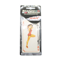 HARTEN GEUR PIN-UP KAART