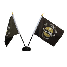 DRAPEAUX LE LÉGENDAIRE MOTEUR DIESEL SURALIMENTÉ