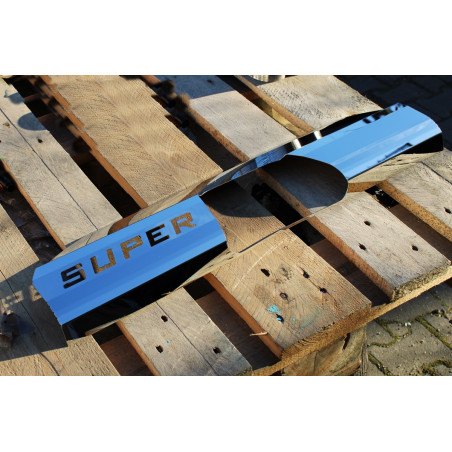 SCANIA R STREAMLINE ozdobná lišta výfuku mezinápravy