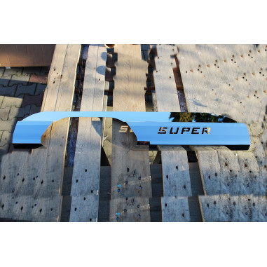 SCANIA R STREAMLINE chrome lath side skirts...