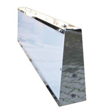 Top roof signage stainless steel chrome