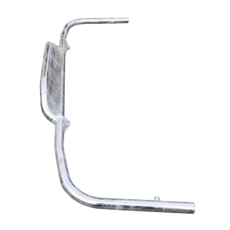 MAN TGX 20+ TUBAZIONI PARAURTI IN ACCIAIO INOX CON BAFFI