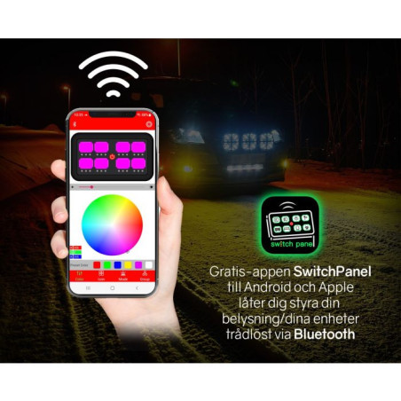 LEDSON COMMANDER - BLUETOOTH TÁVIRÁNYÍTÓ KÉSZLET