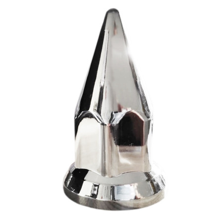 20x SCHROEFDEKSEL 33 CHROME CAP PIN SPIKE
