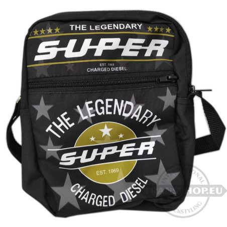 TAŠKA TRUCKER BAG THE LEGENDARY SUPER CHARGED DIESEL