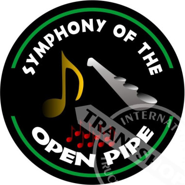 SYMPHONY OF THE OPEN PIPE STICKER 10 CM