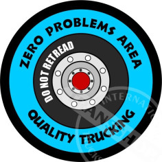 ZERO PROBLEMS OMRÅDE KLISTERMÄRKE KLISTERMÄRKE 10 CM