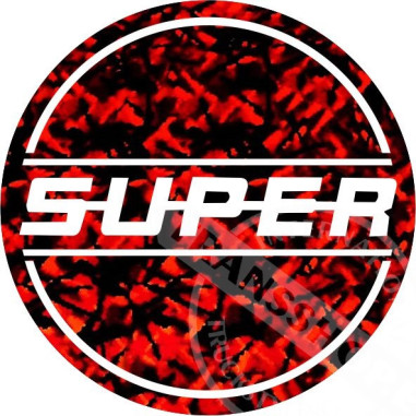 SUPER  STICKER 10 CM