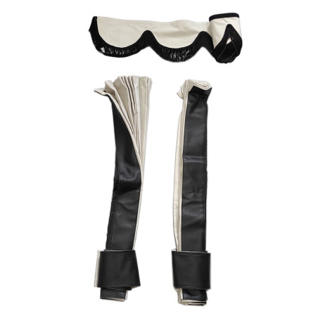 RIDEAUX PLISSÉS À DEUX ÉPAISSEURS