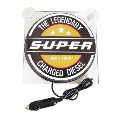 LIGHTBOX 17x17 THE LEGENDARY SUPER CHARGED DIESEL