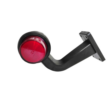 LED CLEARANCE LAMP NEON ORANGE RED BROKEN OLD...