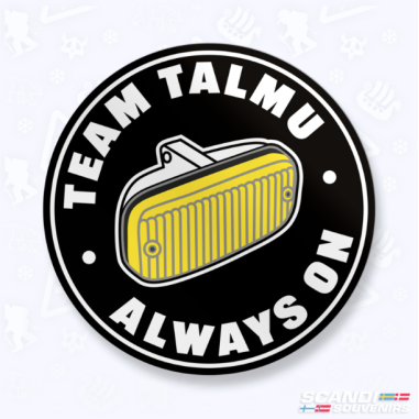 TEAM TALMU ALWAYS ON NALEPKA 10 CM