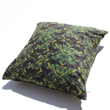 ALMOHADA VIEJA ESCUELA EN ESTILO DANÉS FELPA VERDE DP03