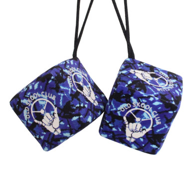 BLAUWE DOBBELSTENEN DEENSE STIJL PLUCHE DP03...