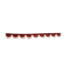 VÁLVULAS PARA PARABRISAS ROJAS ESTILO DANÉS PLUSH DP03