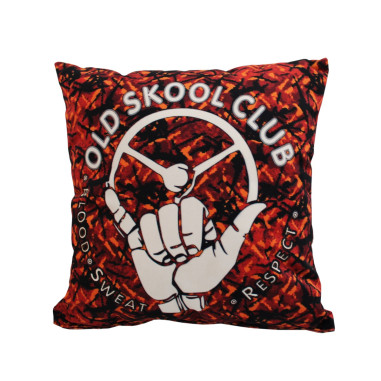 CUSCINO OLD SKOOL CLUB IN STILE DANESE, PELUCHE...