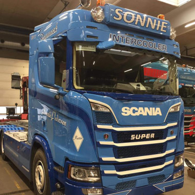 PARE-SOLEIL SCANIA NEXT GEN 30CM PERSONNALISÉ 7...