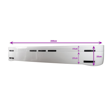 VISIERA PARASOLE SCANIA NEXT GEN 35CM...