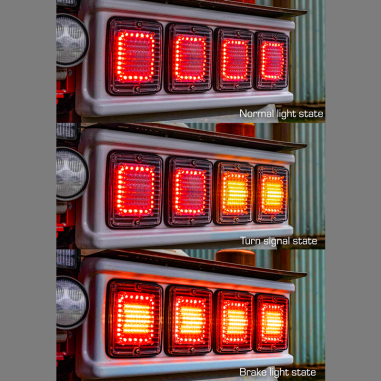 TAIL LIGHT HOLDER TRUCK TRAILER BUMPER