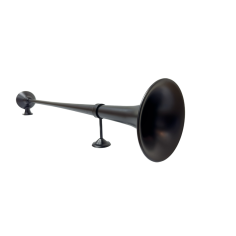 PNEUMATISK FANFAR 95CM NEDKING SVART