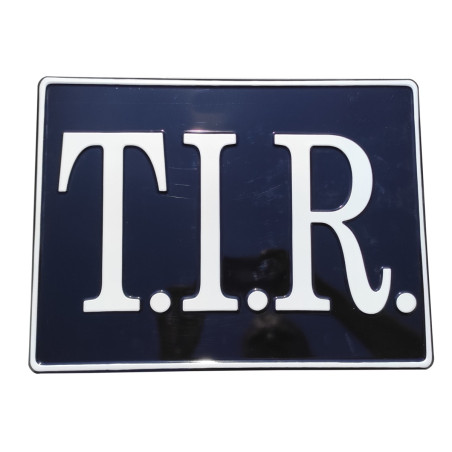 CRNO-BIJELA RELJEFNA TIR PLOČA