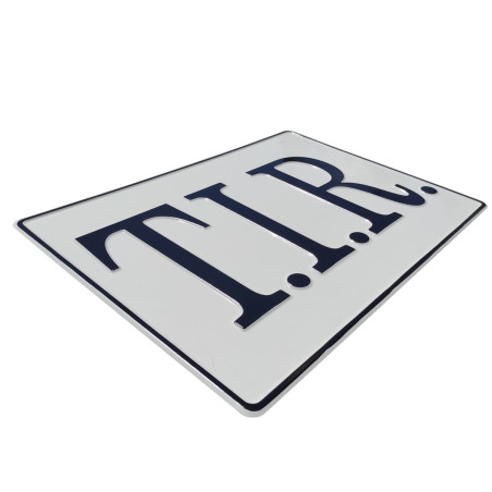 CRNO-BIJELA RELJEFNA TIR PLOČA