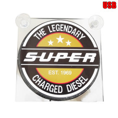 LIGHTBOX USB 17x17 EL LEGENDARIO DIESEL SUPER CARGADO