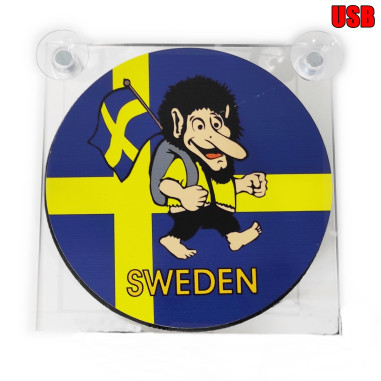 LIGHTBOX USB 17x17 TROLL SWEDEN DELUXE LED SVJETLJENA PLOČA