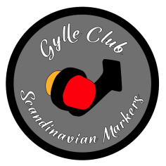 GYLLE KLUB MATRICA 8 CM SZÜRKE