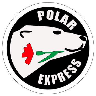POLAR EXPRESS NALEPKA 8 CM