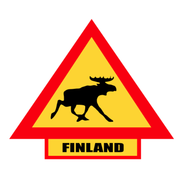 NOTE FINLAND Moose WLEPA 10x8.5 CM