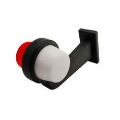 GYLLE LAMPA OBRYSOWA 165 POMARAŃCZOWO-CZERWONA