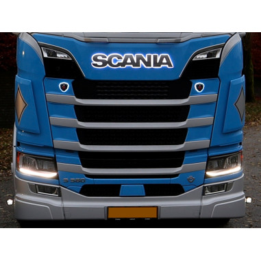 LIGHTBASE SCANIA DUAL COLOR ORANGE + WHITE...