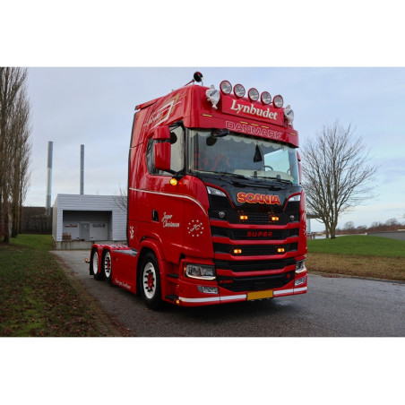 SCANIA DUAL COLOR NARANCS + FEHÉR VILÁGÍTÁS