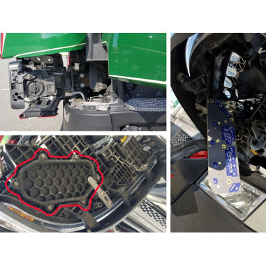 SCANIA NG SANS JEU DE FEUX DE JOUR LED ORANGE