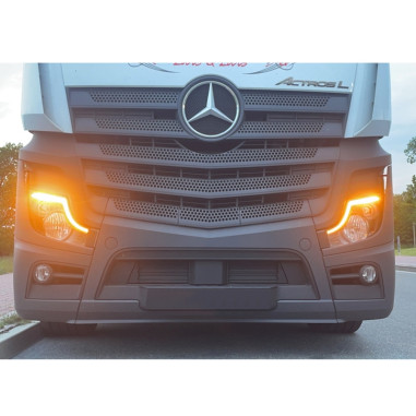 MERCEDES ACTROS MP5 ORANŽOVÁ DENNÍ SVĚTLA