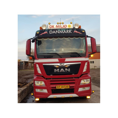 KIT MÓDULO LUCES DIURNA MAN TGX 2018-2020 NARANJA