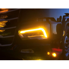 Do DAF NGD XF XG XG+ POMARAŃCZOWE ŚWIATŁA JAZDY DZIENNEJ...