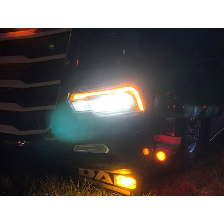 Za DAF NGD XF XG XG+ SET MODULA DNEVNIH SVJETLA NARANČASTA