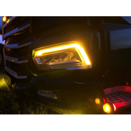 Za DAF NGD XF XG XG+ SET MODULA DNEVNIH SVJETLA NARANČASTA