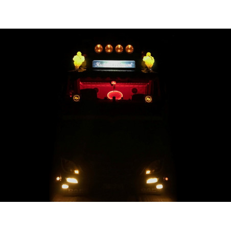Per DAF XF 106 E6 SET LUCI DI MARCIA DIURNA ARANCIONE