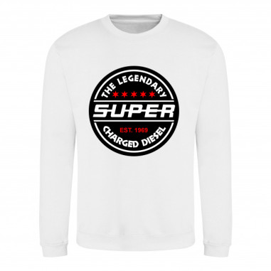Sweatshirt "THE LEGENDARY SUPER CHARGED DIESEL"