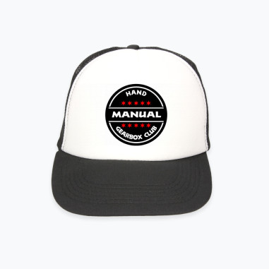 "MANUAL GEARBOX CLUB" BASEBALL CAP