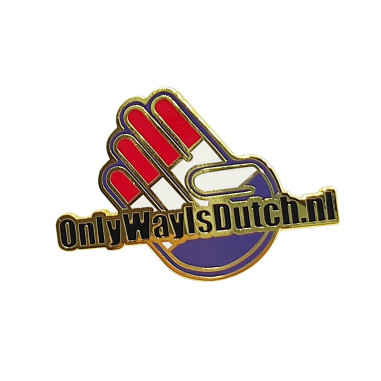 ONLY WAY IS DUTCH HAND LOGO (OWID) - pin