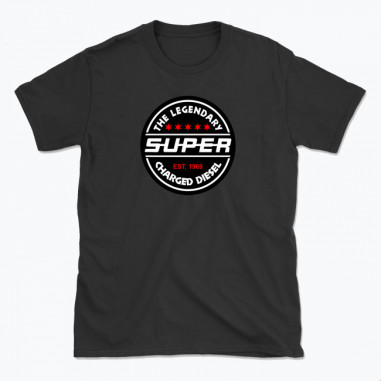 T-SHIRT "THE LEGENDARY SUPER CHARGED DIESEL"