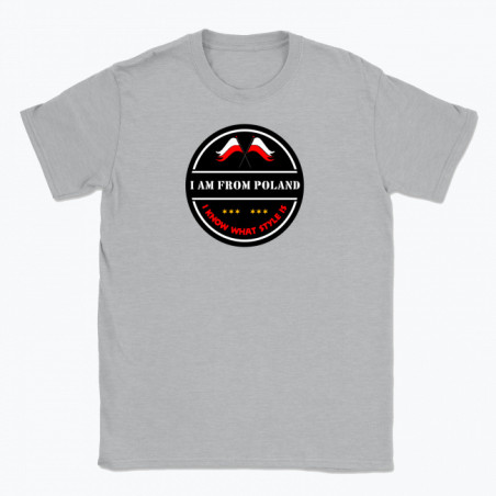 TRIČKO T-SHIRT "I AM FROM POLAND"
