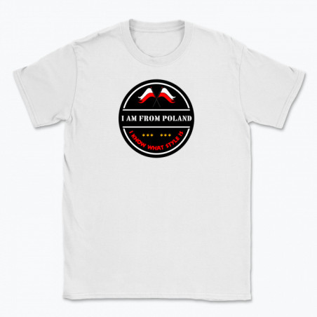 TRIČKO T-SHIRT "I AM FROM POLAND"