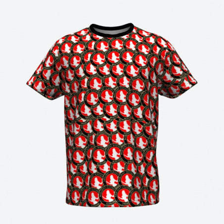 MOSAIK-T-SHIRT "REDLIGHT DISTRICT"
