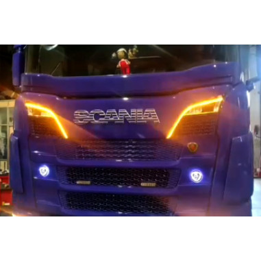 ILLUMINAZIONE BURCH ARANCIONE SCANIA NEXT GEN