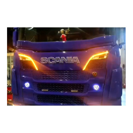 ORANGE BURCH ÉCLAIRAGE SCANIA NOUVELLE GÉNÉRATION